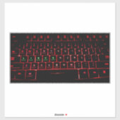 Linuxキーボード シール (シート)
