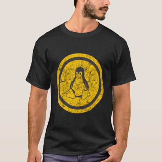 LinuxギークLinux Tシャツ (正面)