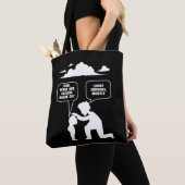 Linuxソフトウェア開発者用コンピュータプログラマおたく トートバッグ (クローズアップ)