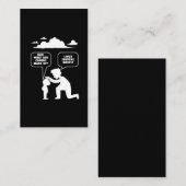 Linuxソフトウェア開発者用コンピュータプログラマおたく 名刺 (正面/裏面)