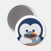 LinuxベビーTux II マグネット (正面/裏面)