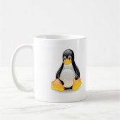 Linuxペンギンタキシード コーヒーマグカップ (左)