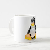 Linuxペンギンタキシード コーヒーマグカップ (正面左)