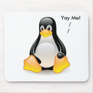 Linuxペンギンタキシード マウスパッド
