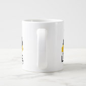 Linuxユーザーです ジャンボコーヒーマグカップ (裏面)