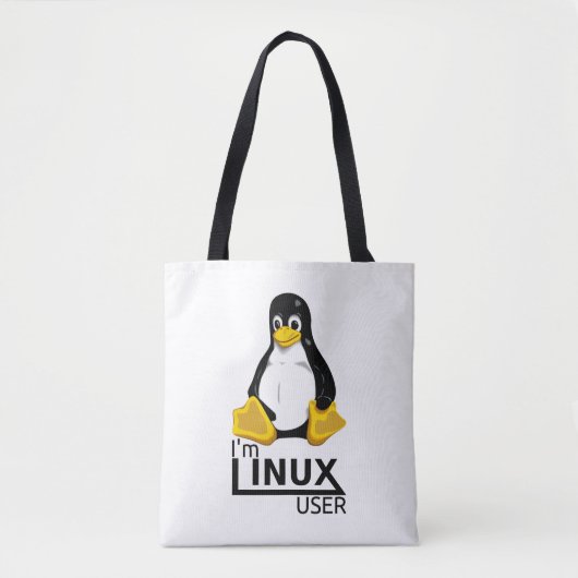 Linuxユーザー トートバッグ (正面)