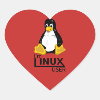 Linuxユーザー ハートシール