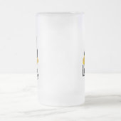 Linuxユーザー フロストグラスビールジョッキ (中央)