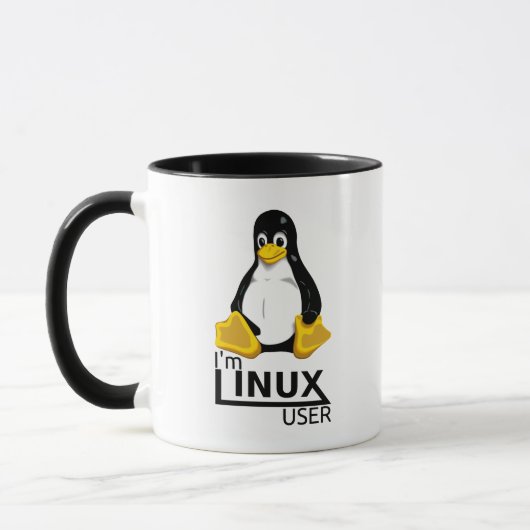 Linuxユーザー マグカップ (左)