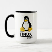Linuxユーザー マグカップ (左)