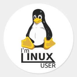 Linuxユーザー ラウンドシール