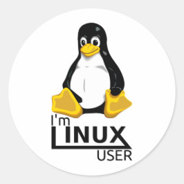 Linuxユーザー ラウンドシール