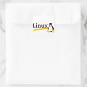 LinuxロゴとTux製品 スクエアシール (バッグ)