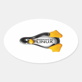 Linux搭載 楕円形シール