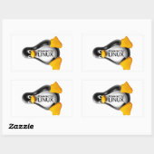 Linux搭載 長方形シール (シート)