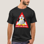 LINUX船上に Tシャツ (正面)