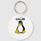 Linux製品とデザイン キーホルダー (正面)