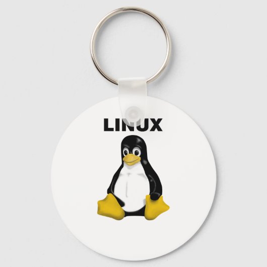 Linux製品とデザイン キーホルダー (正面)