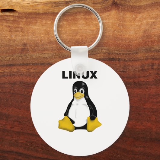 Linux製品とデザイン キーホルダー (正面)