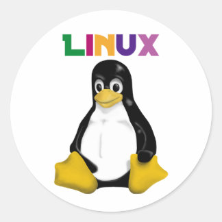 Linux製品とデザイン ラウンドシール