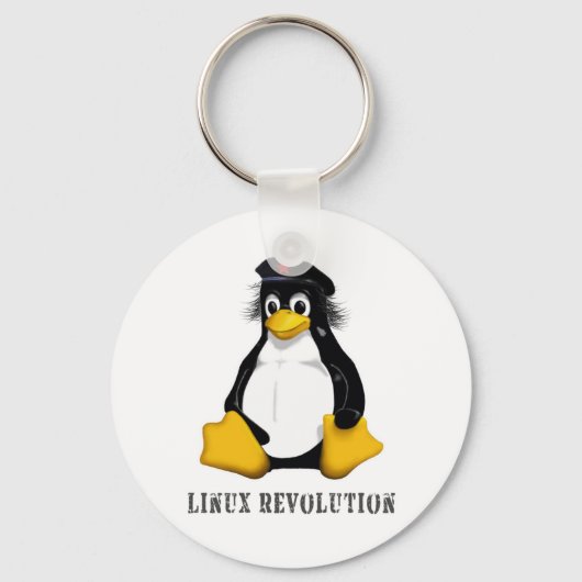 Linux革命 キーホルダー (正面)