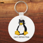 Linux革命 キーホルダー (正面)