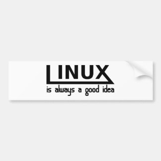 Linux バンパーステッカー