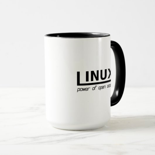 Linux マグカップ (正面右)