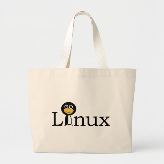 Linux ラージトートバッグ (正面)