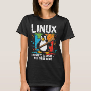 Linux – ルー生まれトになる tシャツ