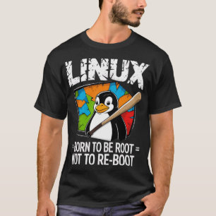 Linux – ルー生まれトになる tシャツ