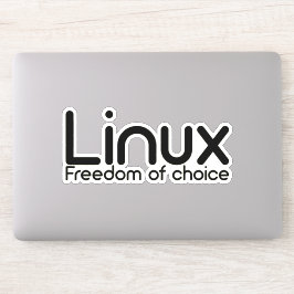 Linux – 自由な選択 シール