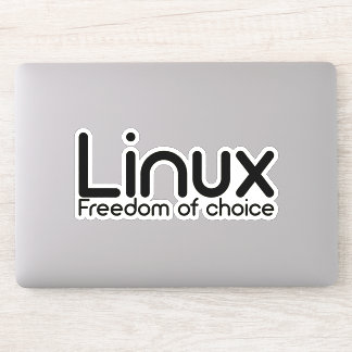 Linux – 自由な選択 シール
