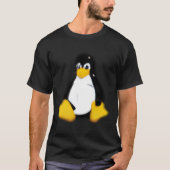 Linux Grey Small Tシャツ (正面)