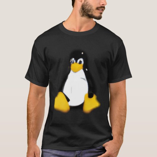 Linux Grey Small Tシャツ (正面)