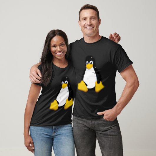 Linux Grey Small Tシャツ (ユニセックス)