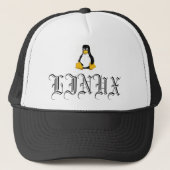 linux hat www.alinuxworld.com キャップ (正面)