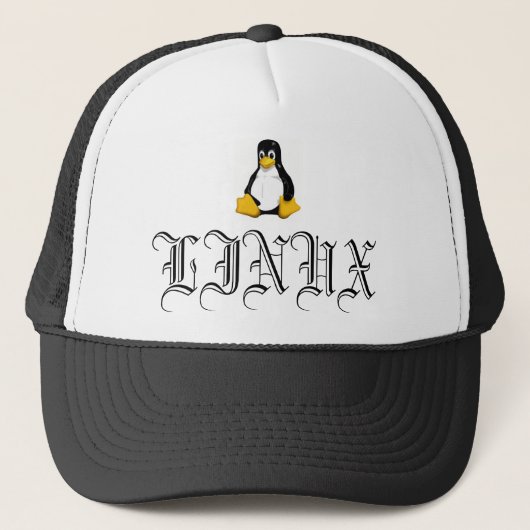 linux hat www.alinuxworld.com キャップ (正面)