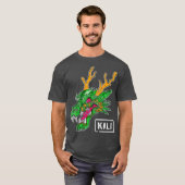 Linux Kali ハッキング for ネットワークハッカー and ウブントゥ Tシャツ (正面フル)