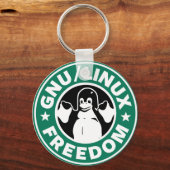 linux libre キーホルダー (正面)