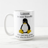 Linux Limited Edition  コーヒーマグカップ (左)