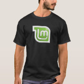 Linux - MINT表裏Tシャツ Tシャツ (正面)