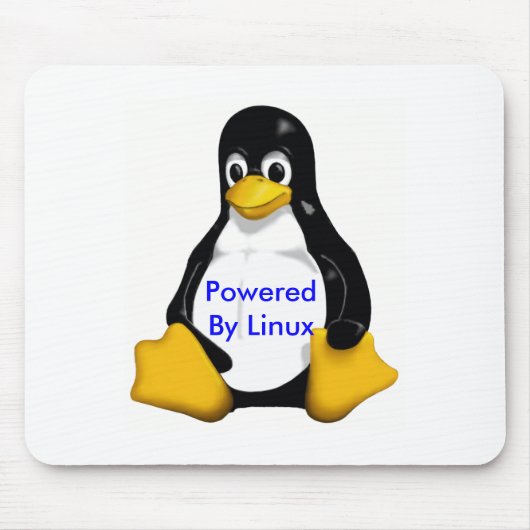 linux pad www.alinuxworld.comを搭載 マウスパッド (正面)