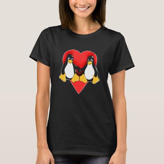 Linux PenguinがCommのシステム管理者を探している Tシャツ (正面)