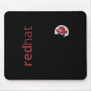 Linux Red Hat ファンTシャツ Tux ペンギン オープンソース OS L マウスパッド