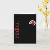 Linux Red Hat Fan Tee Tux PenguinオープンソースOs L カード (黄色い花)