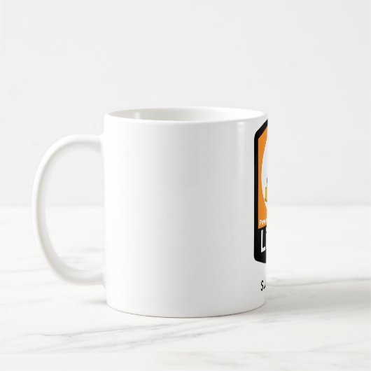 Linux - sudo Mug コーヒーマグカップ (左)