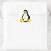 Linux Tux製品 スクエアシール (バッグ)