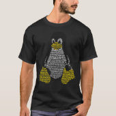 Linux Tux – コマンドEssential Tシャツ (正面)