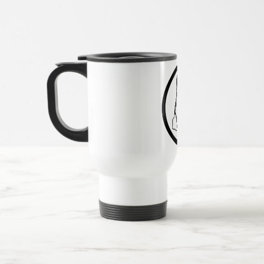 Linux Tux Mug トラベルマグ (左)